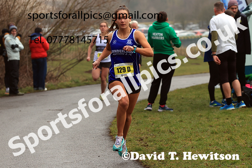 Senior Women and Over-35s Women 2025 NECAA Royal Signals Road Relays Champs.,  Hetton Lyons Country Park, Hetton le Hole, County Durham. Photo: David T. Hewitson/Sports for All Pics